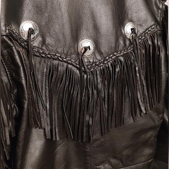 Interstate Fringe Leather Jacket - Picture 3 of 13